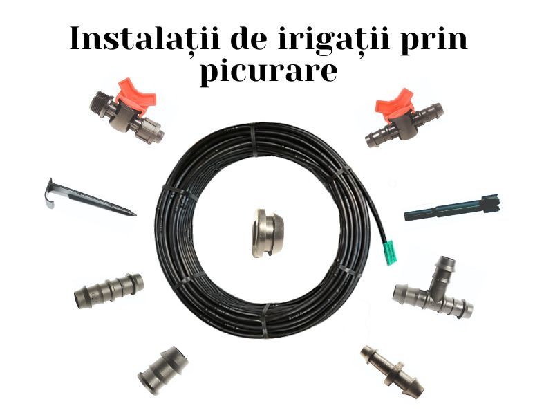 instalații de irigații prin picurare