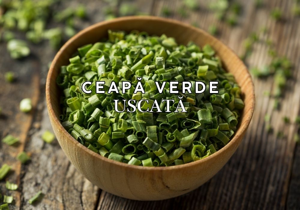 Ceapă verde uscată