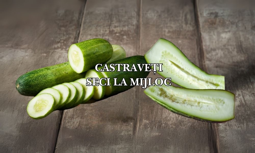 Castraveți seci la mijloc: Cauze și soluții pentru fructe suculente și crocante